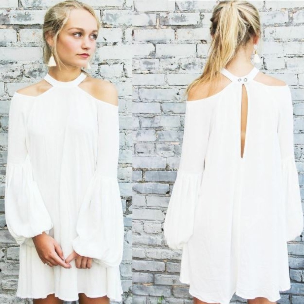 FREE PEOPLE DRIFT AWAY TUNIC SHIRT DRESS, SIZE XS